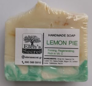 ΧΕΙΡΟΠΟΙΗΤΟ ΣΑΠΟΥΝΙ ΕΛΑΙΟΛΑΔΟΥ LEMON PIE