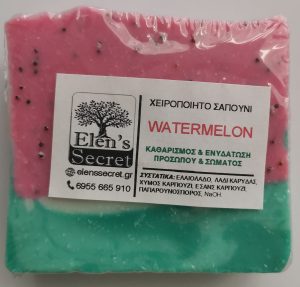 ΧΕΙΡΟΠΟΙΗΤΟ ΣΑΠΟΥΝΙ ΕΛΑΙΟΛΑΔΟΥ WATERMELON